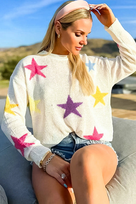 Star Pattern Sweater