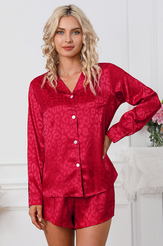 Red Leopard Pajama
